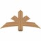 Ekena Millwork Davenport Timber Gable Bracket, Western Red Cedar, 48"W x 22"H x 5 1/2"D x 5 1/2"F, 11/12 Pitch GBW048X22X0606DAV00SWR - alternate 1